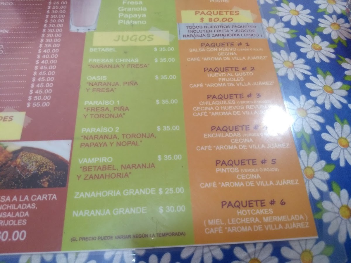 Tortas Don Benito Menu - Image 3
